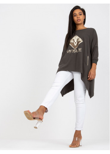 Khaki zelená tunika