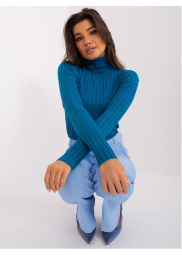 Azúrovo modrý rolák