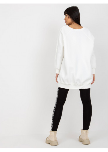 Smotanovo biela mikina