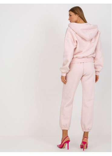 Púdrovo ružová tepláková súprava