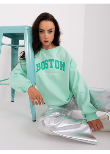 Svetlozelená mikina