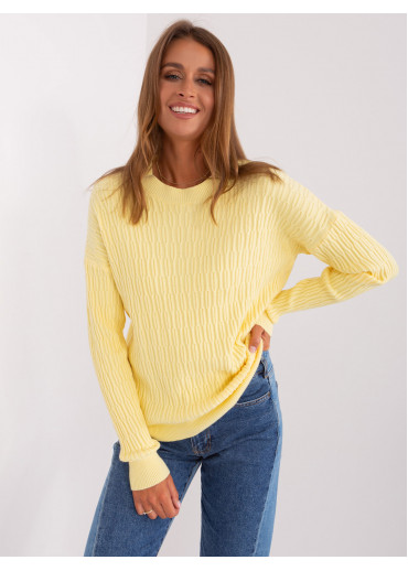 Vanilkovo žltý pulóver