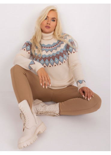 Béžovo hnedý rolák