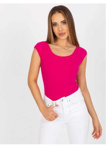 Fuchsiovo ružové tričko