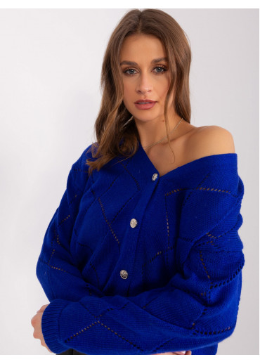 Kobaltovo modrý sveter