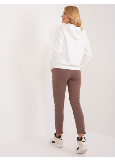 Karamelovo hnedá tepláková súprava