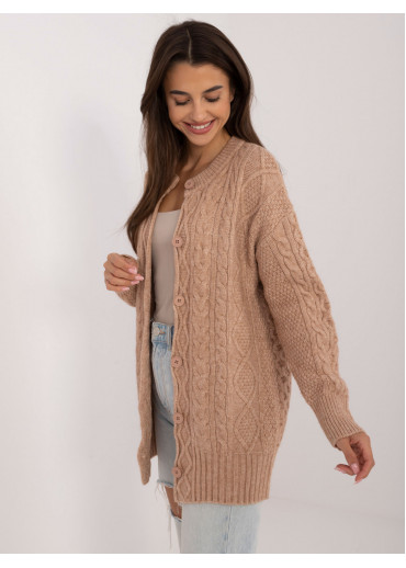 Hnedý dámsky sveter