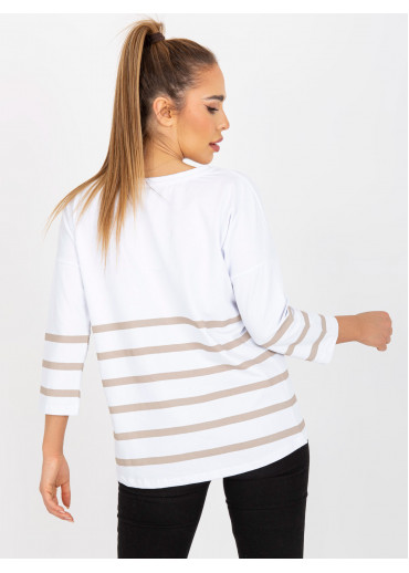 Béžovo hnedé tričko