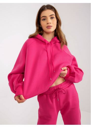 Fuchsiovo ružová tepláková súprava