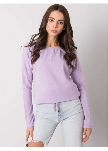 Fialové tričko so šnúrkou