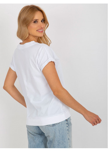 Biele tričko s potlačou