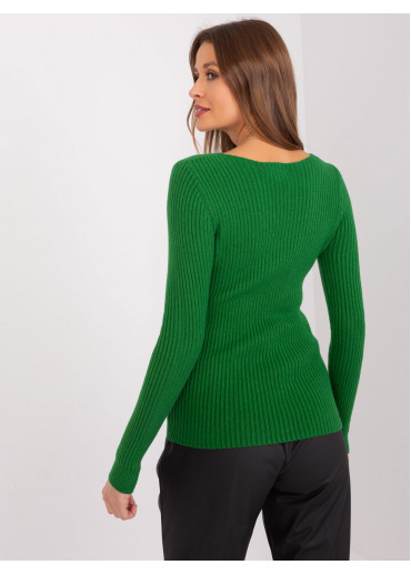 Zelený pulóver