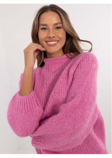 Ružový sveter