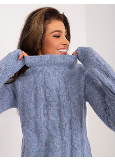 Modrý pulóver