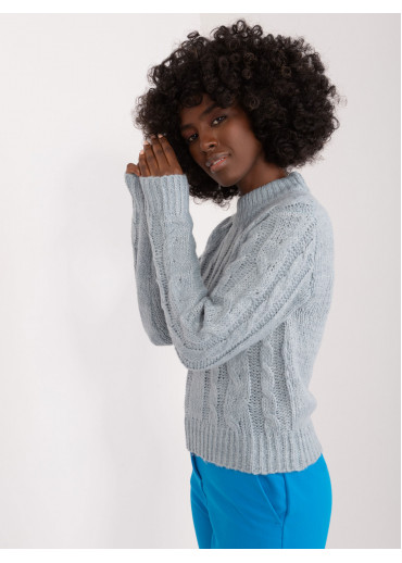 Svetlozelený pulóver