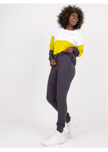 Neónová zelená tepláková súprava