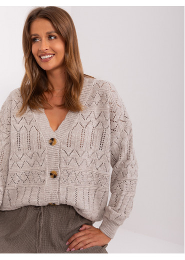 Béžovo hnedý sveter