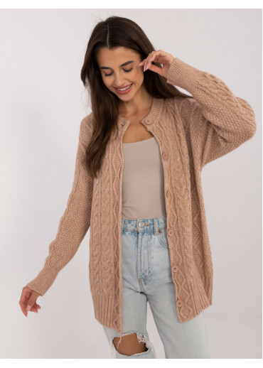 Hnedý dámsky sveter