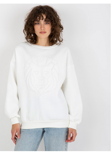 Smotanovo biela mikina lev