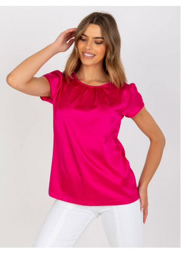 Fuchsiovo ružová blúzka