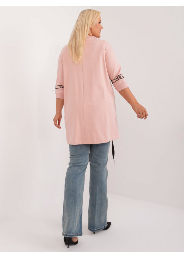 Tmavopúdrovo ružová dámska tunika