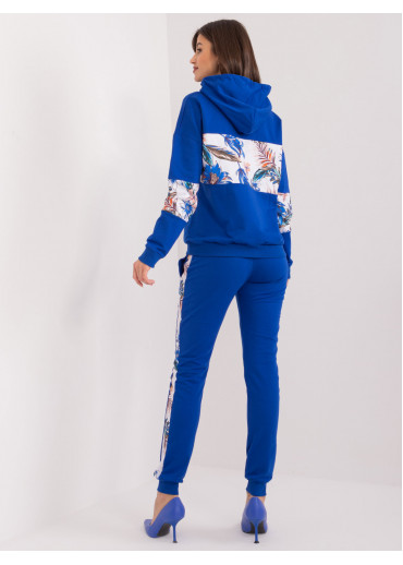 Kobaltovo modrá tepláková súprava