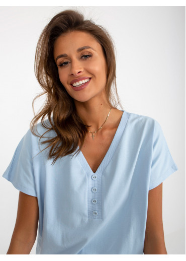 Svetlomodré tričko