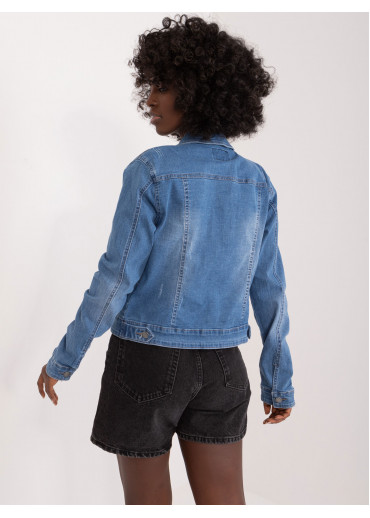 Svetlomodrá džínsová bunda