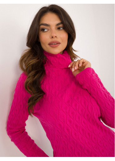 Fuchsiovo ružový dámsky rolák