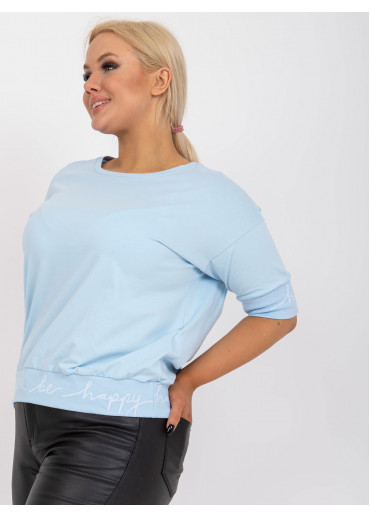 Svetlomodré tričko