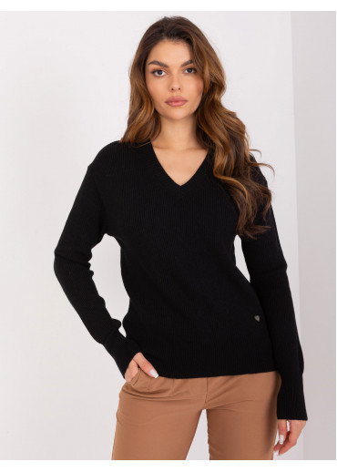 Čierny pulóver
