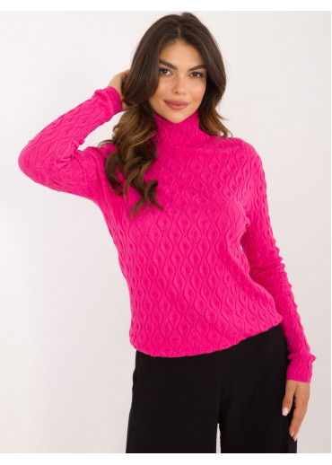 Fuchsiovo ružový dámsky rolák