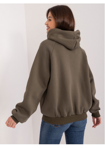 Tmavosivá mikina s kapucňou