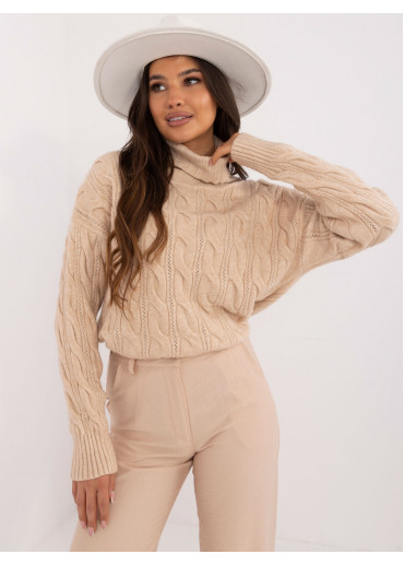 Hnedý dámsky rolák