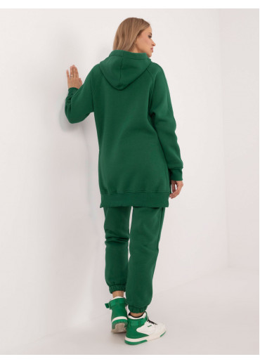 Tmavozelená tepláková súprava