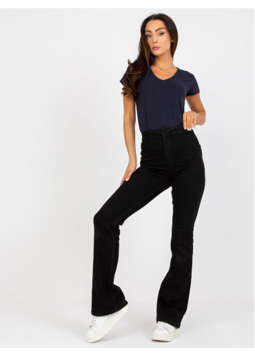 Modré basic tričko