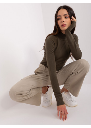 Khaki zelený rolák