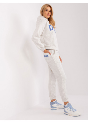 Sivá tepláková súprava