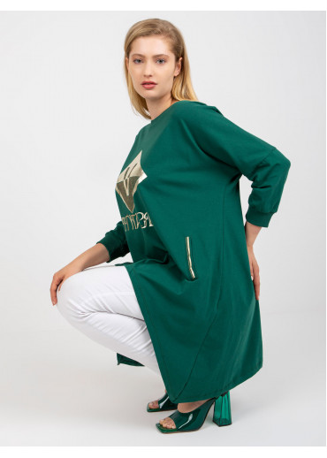 Tmavozelená tunika