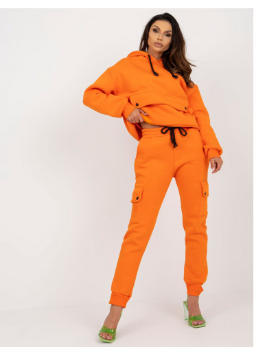 Oranžová tepláková súprava