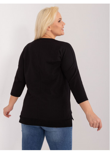 Čierne tričko s potlačou