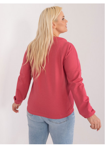 Koralovo ružové tričko so šnúrkami