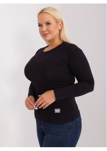 Čierne basic tričko