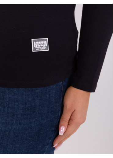 Čierne basic tričko