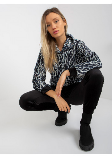 Čierna tepláková súprava