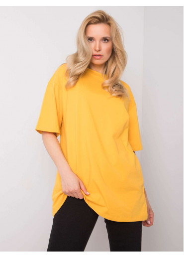 Žlté basic tričko