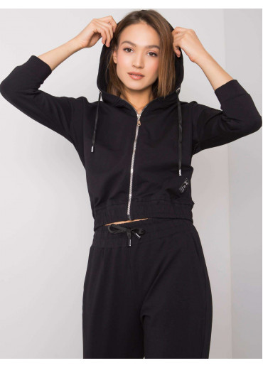 Čierna tepláková súprava