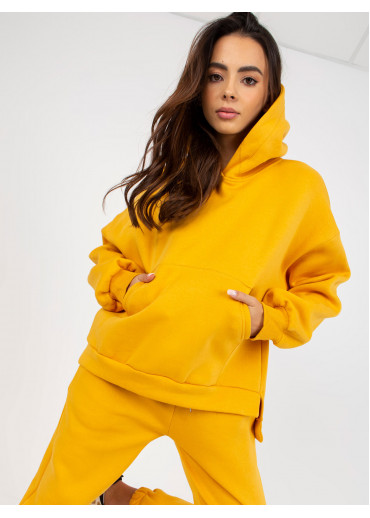 Karamelovo hnedá tepláková súprava