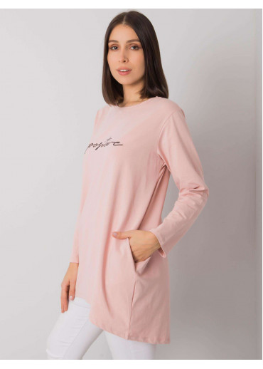 Tmavopúdrovo ružová tunika