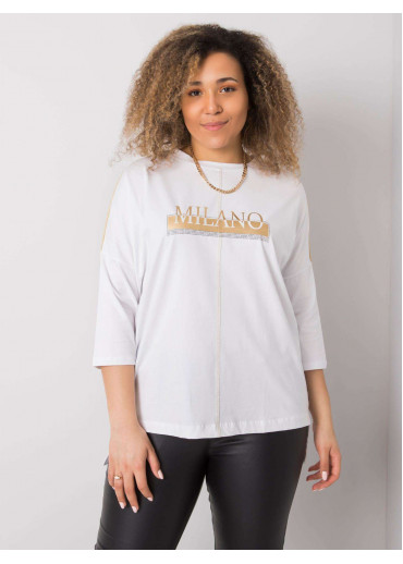 Biele tričko s potlačou